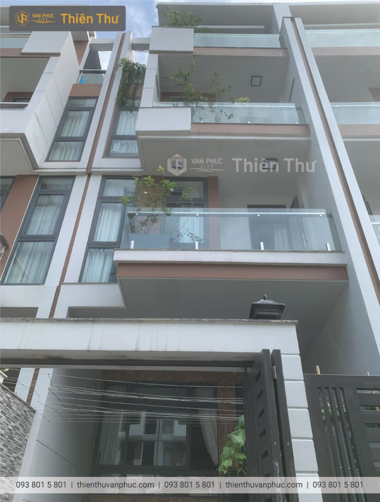 N1601 nhà phố vạn phúc city 1 hầm 1 treetjt 3 lầu hoàn thiện cơ bản
