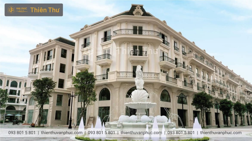 Bán shophouse căn góc vạn phúc city mặt tiền đường 20m