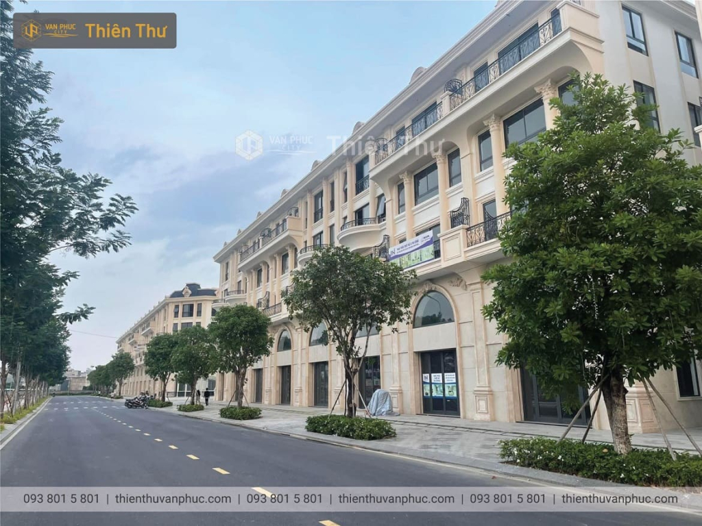 Bán shophouse vạn phúc city căn góc 1 hầm 6 tầng