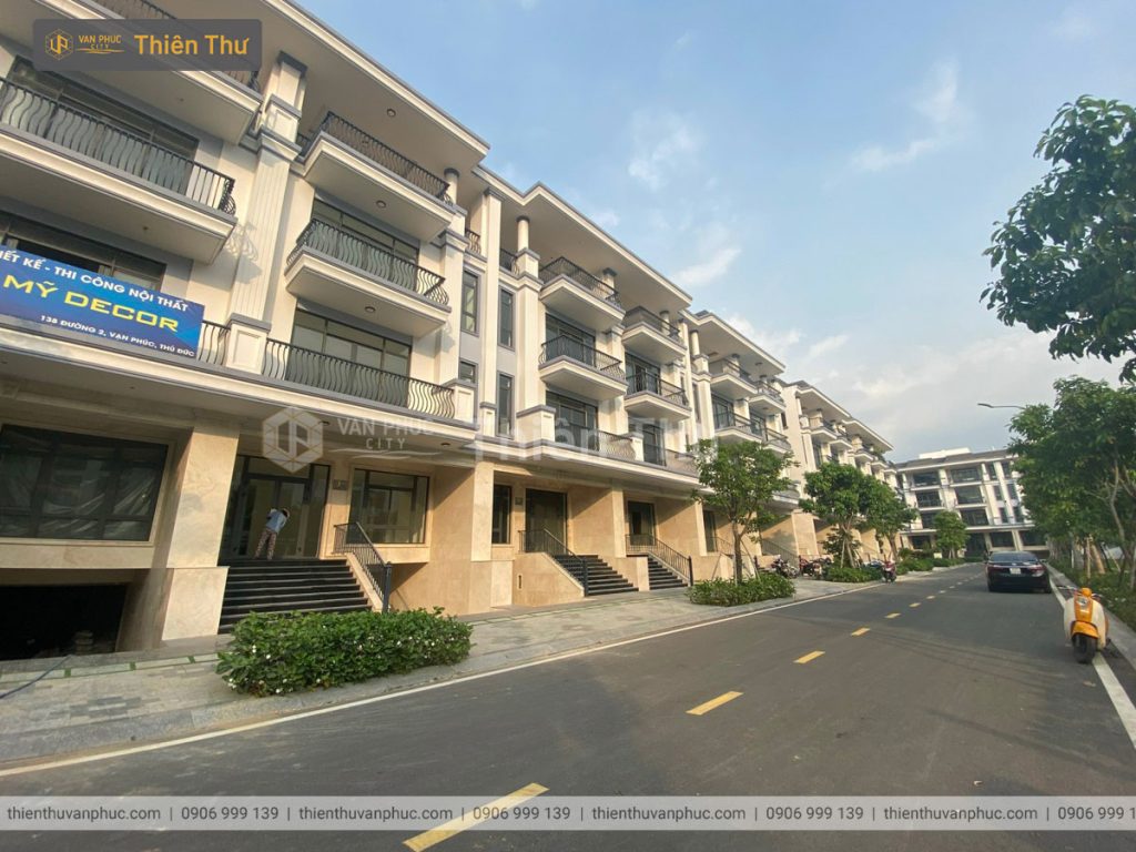 Bán nhà phố Vạn Phúc City mặt tiền 7m có sổ hồng