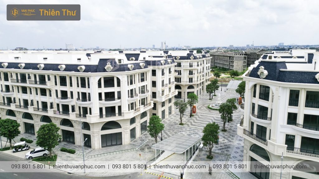 Bán nhà shophouse có hầm Vạn Phúc City