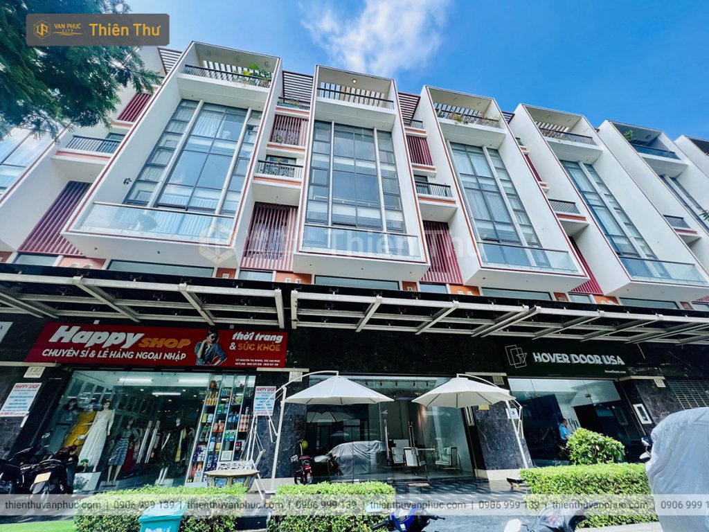 Bán shophouse mặt tiền 7m nhà thô Vạn Phúc City