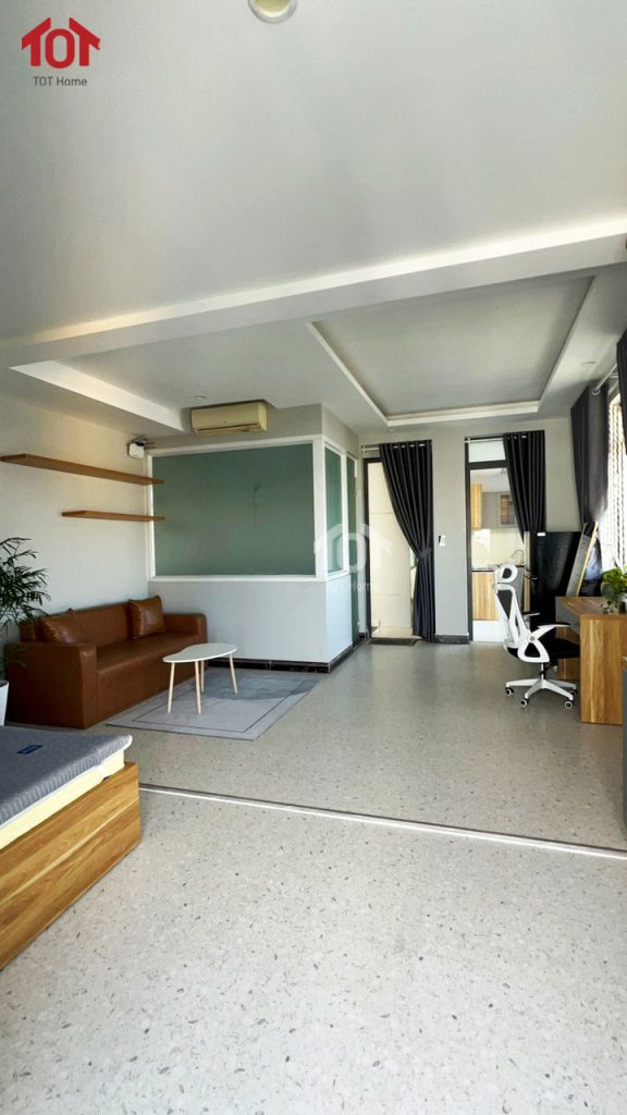 Cho thuê căn hộ dịch vụ studio Vạn Phúc City