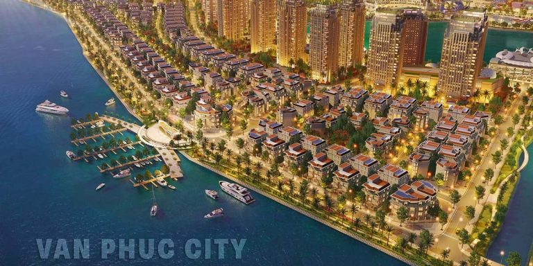 Tổng thể khu đô thị vạn phúc