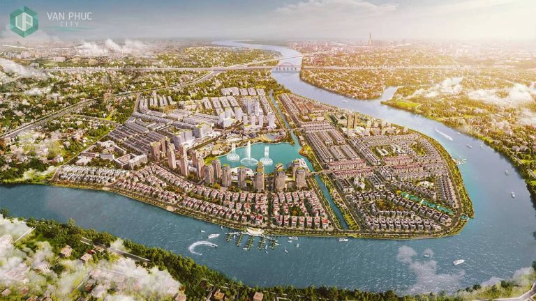 Tổng thể khu đô thị vạn phúc